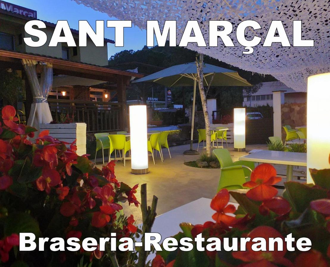 Hostal Sant Marcal Amer Exterior foto